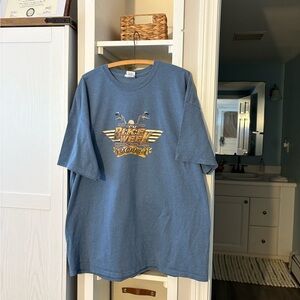 Gildan Ultra Cotton Blue T-Shirt